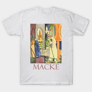 In the Temple Hall by August Macke T-Shirt